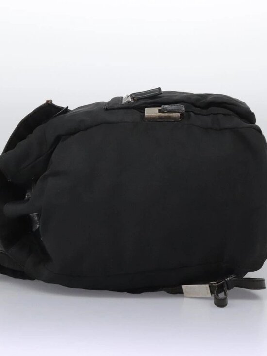 GUCCI Backpack Nylon Black Auth 117288 main image 9